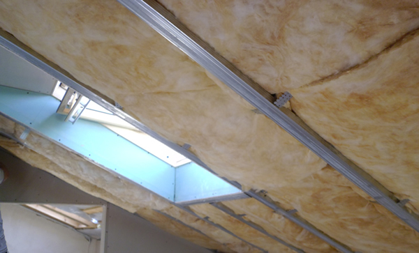 Фото утепления потолка