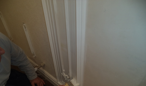  декоративные накладки выделяем цветом 