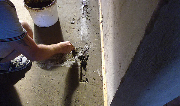 Фото заделывания ям от труб