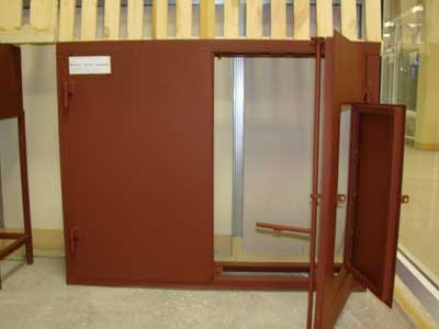 Общий вид выполняемых ворот