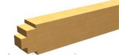 При помощи фрезы делаем подрезку материала