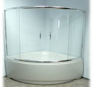 Душевая раздвижная перегородка