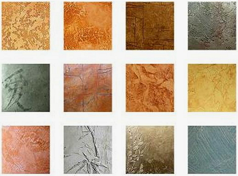 цвета декоративных штукатурок