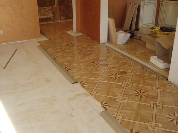 укладка паркета на фанеру