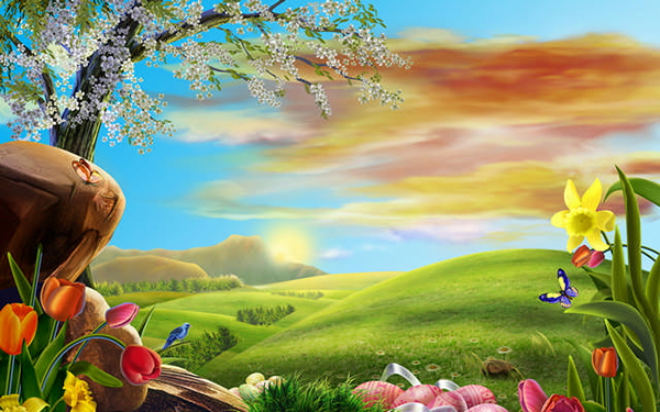 Фото детских фотообоев