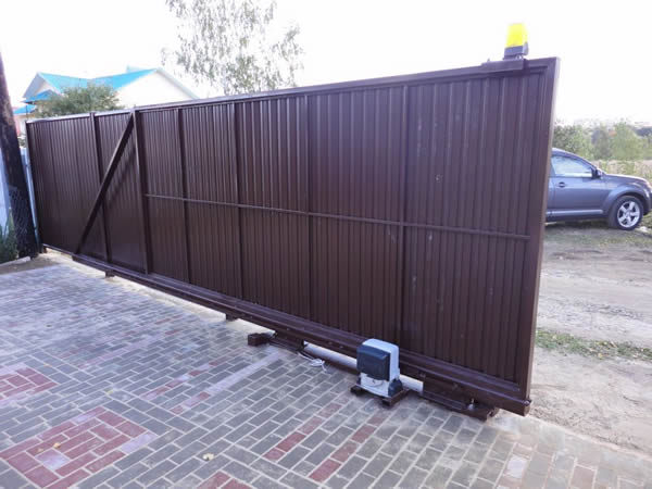 Автоматические откатные ворота