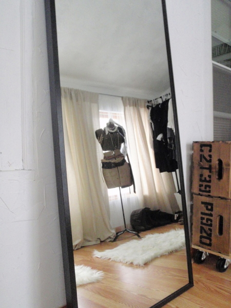 Фото покупки зеркала во весь рост