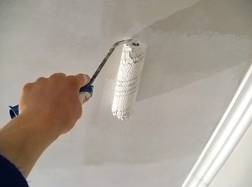 грунтовка потолка