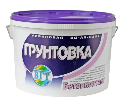 грунтовка по бетону