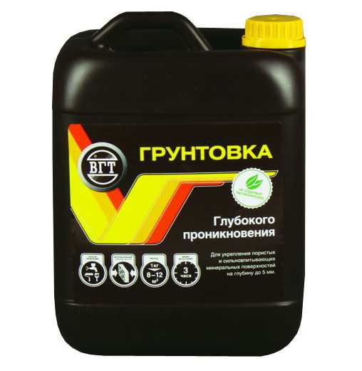 Фото грунтовки глубокого проникновения для стен