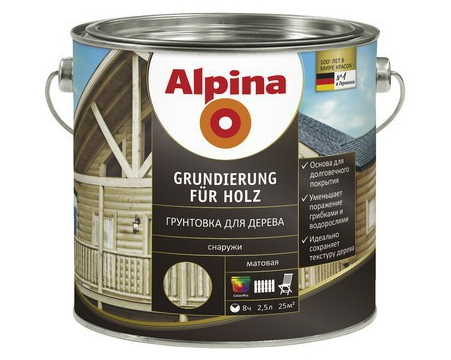 грунтовка для деревянных стен