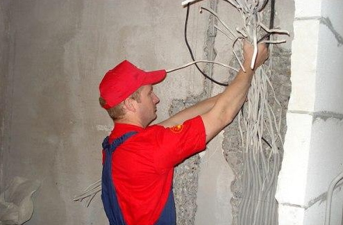 монтаж электропроводки