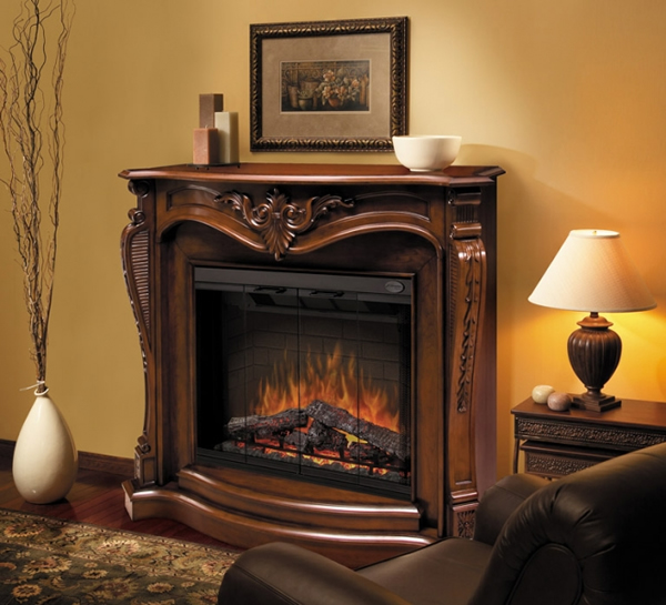 встраиваемый электрокамин