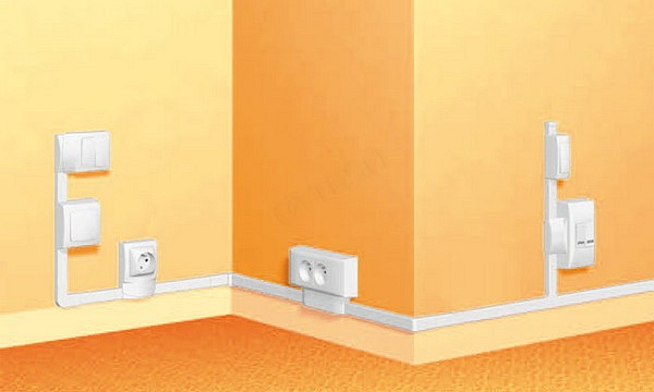 Фото открытой электропроводки в квартире