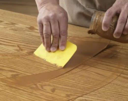 Делаем шпаклевку неровностей