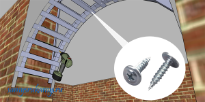 Каркас для арки своими руками