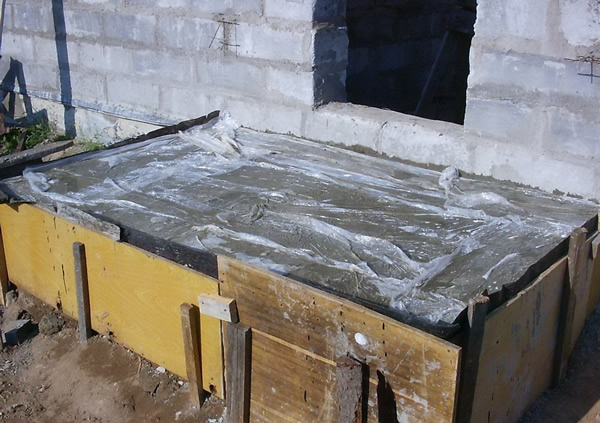 Целлофановая пленка на заливке