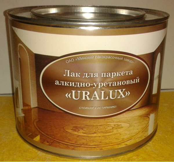 Фото алкидного лака для паркета