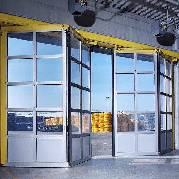 Вид складчатых ворот