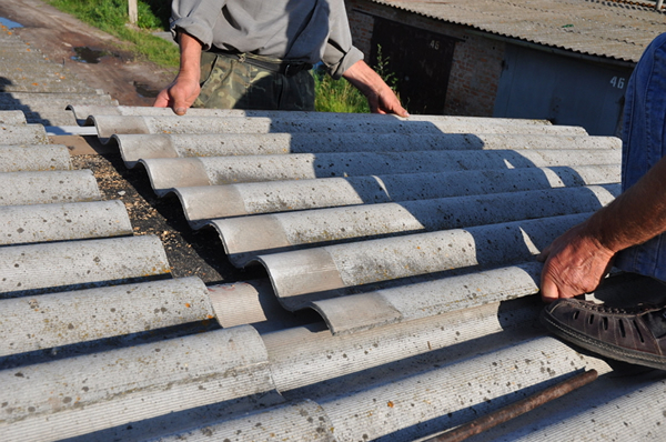 Фото замены шифера