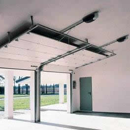 Применение секционных ворот