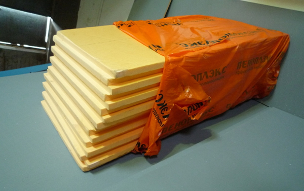 Фото пенополистирола для утепления мансарды