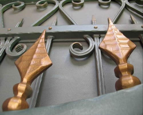 Применение пик в деталях ковки