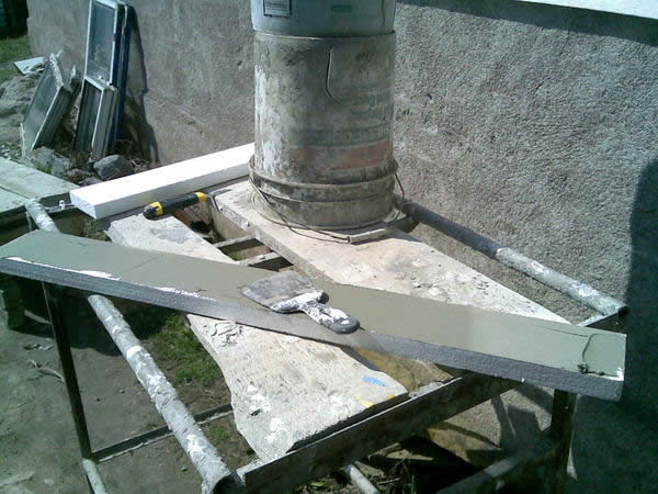 детали для откоса из пенопласта