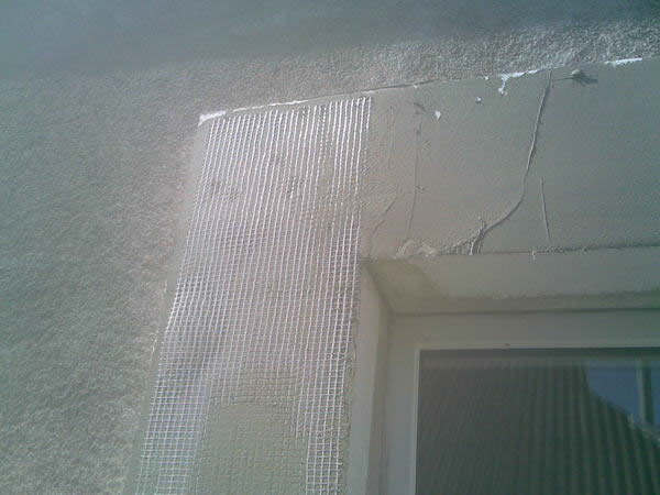 стеклосетка для откосов из пенопласта