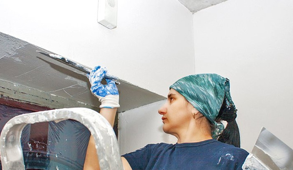 отделка дверных откосов из гипсокартона