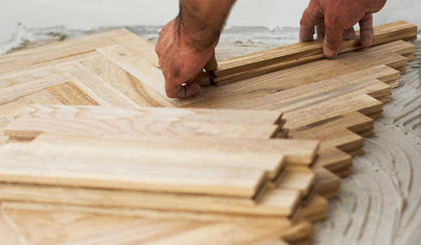 натуральный штучный паркет