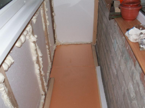 высыхание монтажной пены