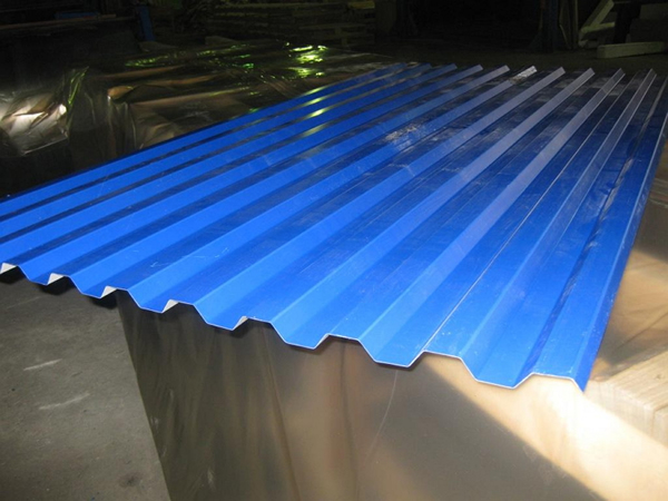 Фото металлического шифера