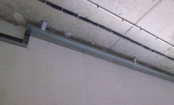 Крепеж потолочных элементов каркаса