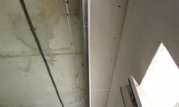 ниша для скрытого карниза