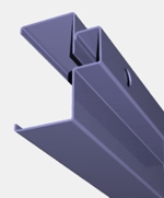 Профиль металлической дверной коробки