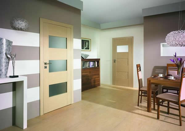 Фото про выбор цвета межкомнатных дверей