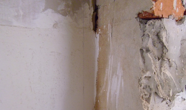 стены требующие выравнивания