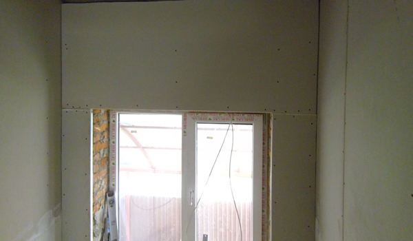 стыкование плит сухой штукатурки