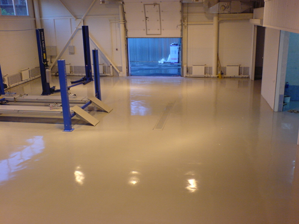 полимерный промышленный наливной пол