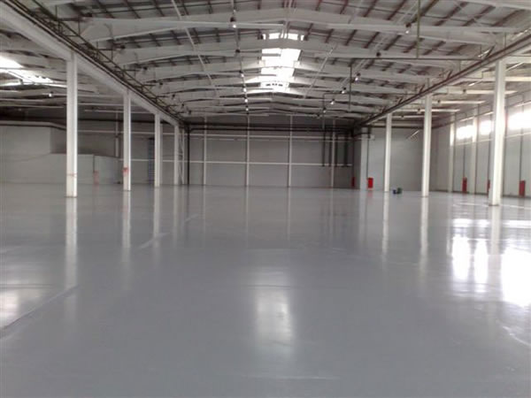 Фото бетонного промышленного наливного пола