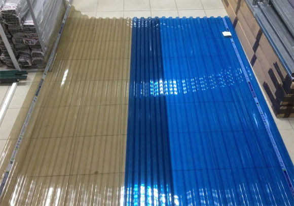 Фото шифера ПВХ