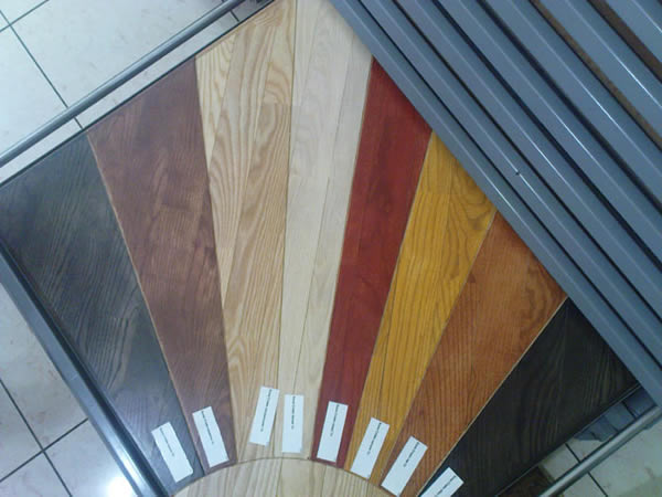 выбор цвета паркета