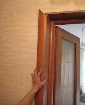 Установка наличников