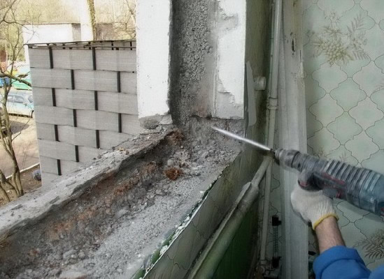 Фото подготовки стен к установке подоконника