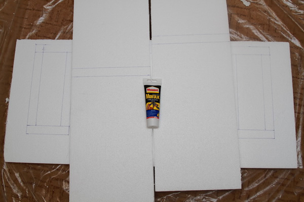 Фото клея для фиксации пенопласта