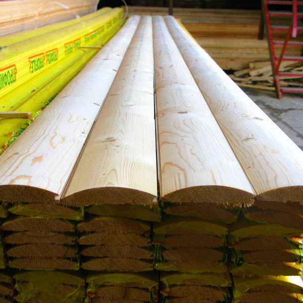 вагонка блок-хаус под бревно