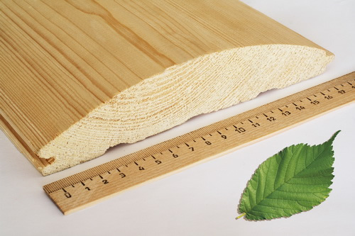 Фото вагонки блок-хаус под сруб