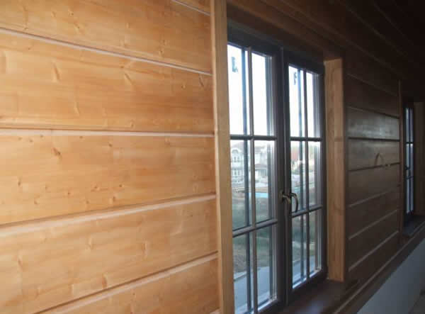 блок-хаус под брус для внутренней отделки