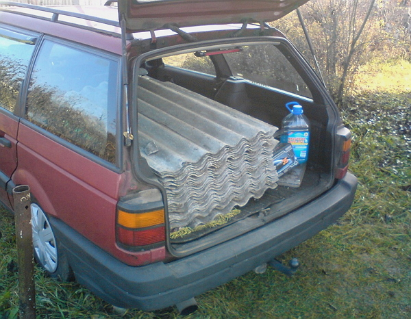 транспортировка шифера